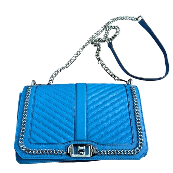 2X HP. Rebecca Minkoff Mini Love Shoulder Bag - Picture 3 of 14
